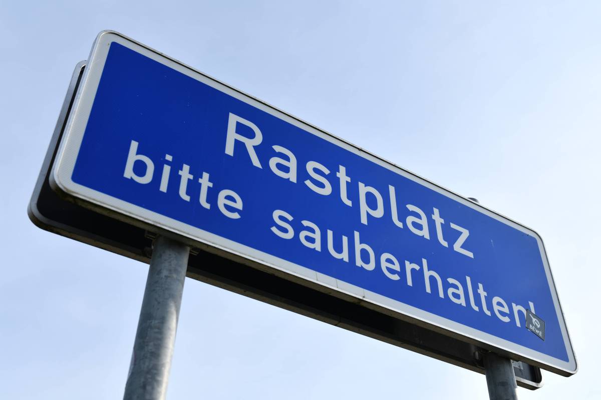 Autobahnraststätte in Thüringen