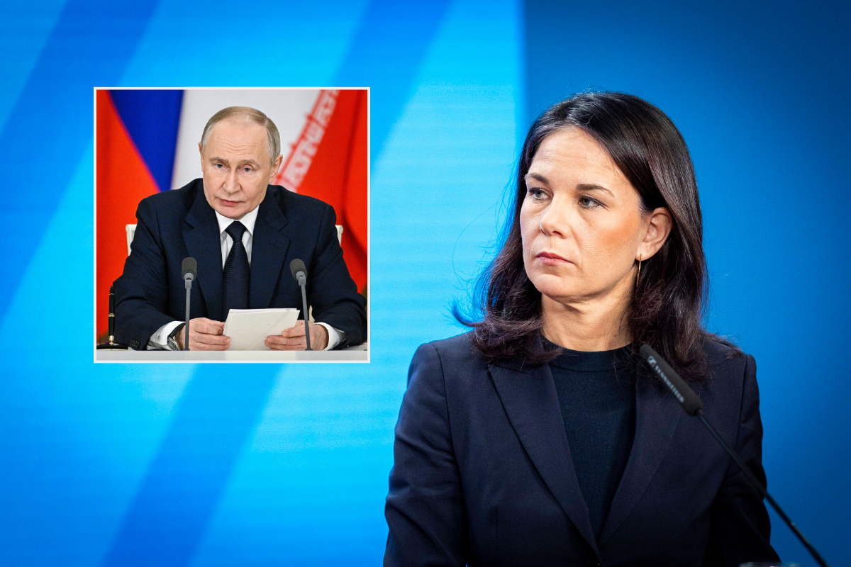 Annalena Baerbock warnt vor Kreml-Diktator Wladimir Putin.